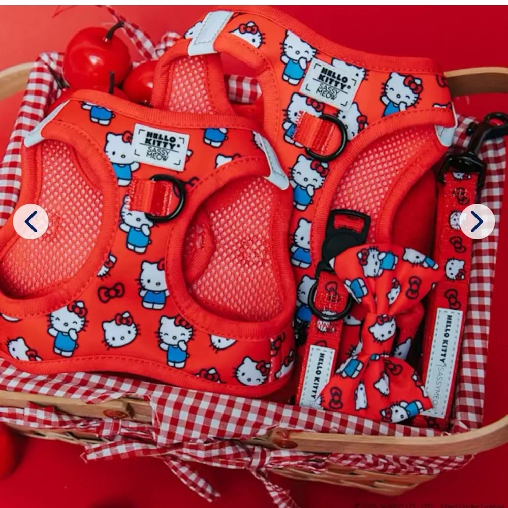 Hello Kitty Red Bow Accessory For Collar! NWT! ❤️
